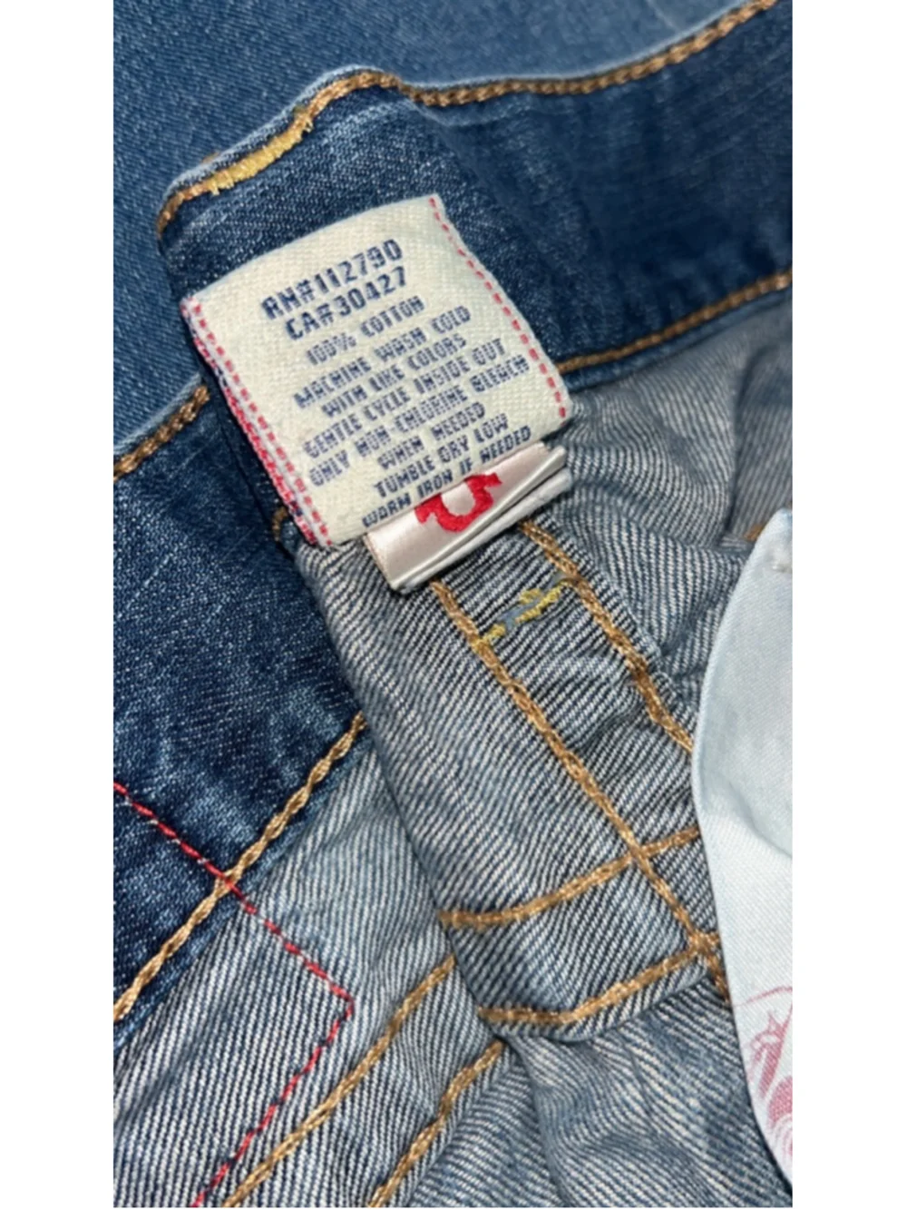 True religion men’s size 36 loose fit jeans